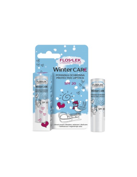 Floslek - Kaitsev talvine huulepalsam SPF20 "Winter Care" 4g