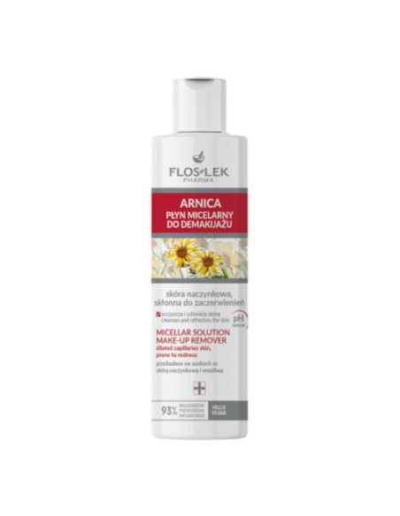 Floslek - Näotoonik mitsellaarvesi tundlikule nahale "Arnica" 200ml