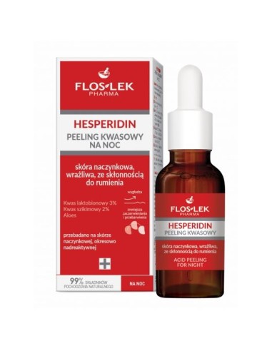 Floslek - Näokoorija "Hesperidin" öine happekoorija 30ml