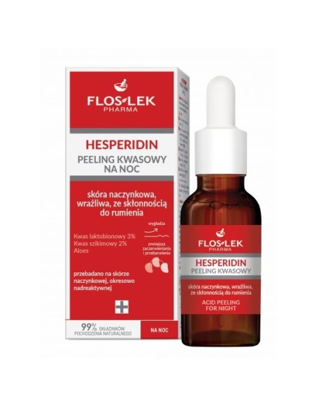 Floslek - Näokoorija "Hesperidin" öine happekoorija 30ml