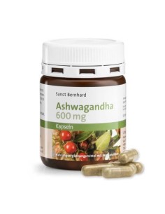 Sanct Bernhard - Ashwagandha (600mg) kapslid, 60tk