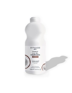 Byphasse - Šampoon värvitud juustele "Family Delice" kookos 750ml
