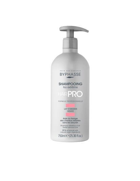Byphasse - Šampoon "HAIR PRO LISS" sirgendav kahustele juustele 750ml