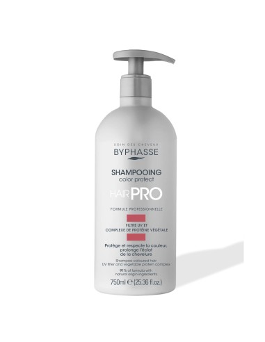 Byphasse - Värvikaitsega šampoon "HAIR PRO COLOR" värvitud juustele 750ml
