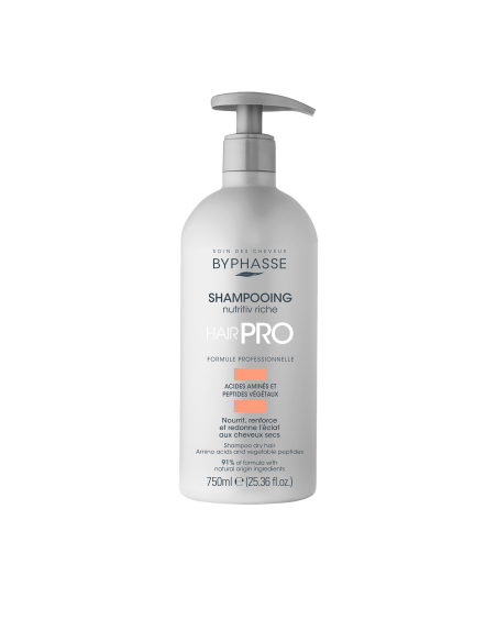 Byphasse - Toitev šampoon "HAIR PRO NUTRITIV" kuivadele juustele 750ml