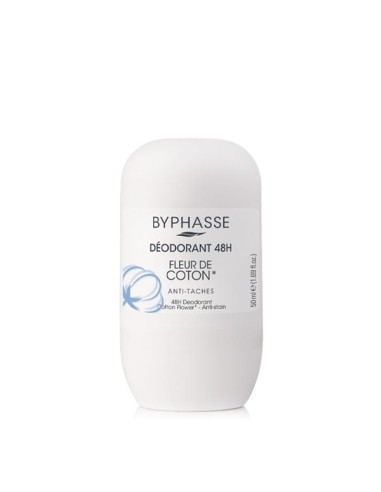 Byphasse - Rulldeodorant 48H "Cotton Flower" unisex 50ml