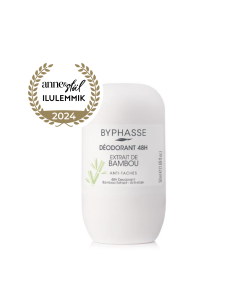 Byphasse - Rulldeodorant 48H bambuseekstraktiga unisex 50ml