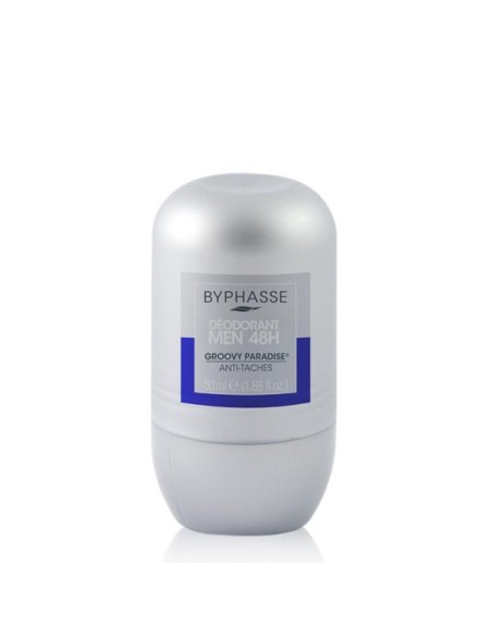 Byphasse - Rulldeodorant 48H meestele "Groovy Paradise Blue" 50ml