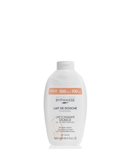 Byphasse - Dušigeel-kreem "Sweet Almond Milk" 600ml