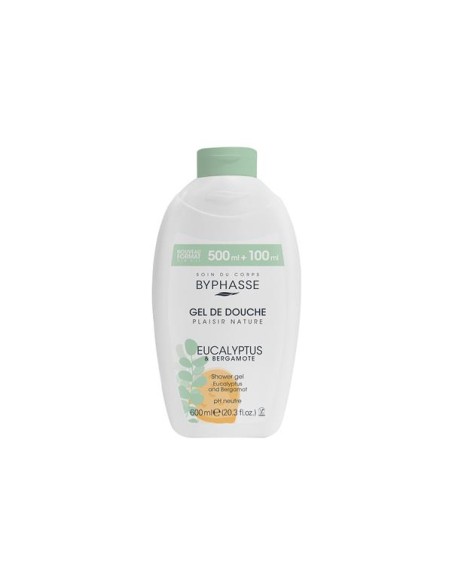 Byphasse - Dušigeel "EUCALYPTUS & BERGAMOT" 600ml