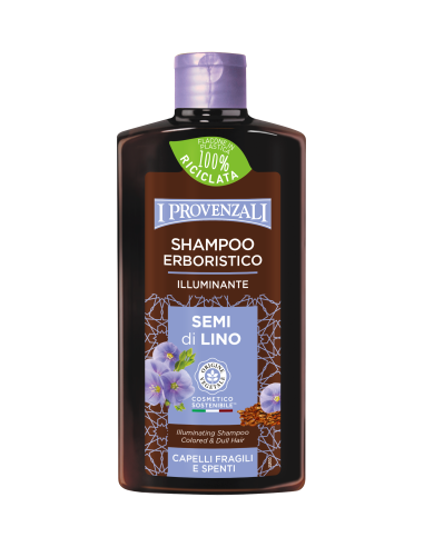 I Provenzali - Linaseemne šampoon värvitud ja tuhmidele juustele, 250ml - 6.15€