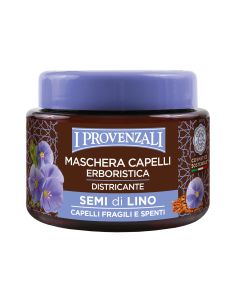I Provenzali - Linaseemne juuksemask värvitud ja kahjustatud juustele, 200ml