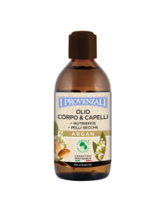 I Provenzali - Argan orgaaniline keha & juukseõli, 200ml