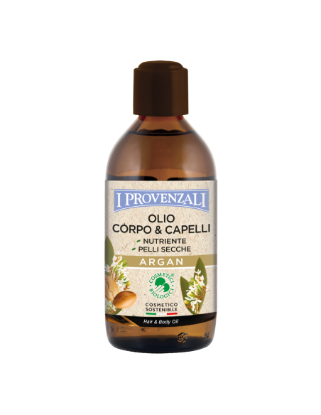 I Provenzali - Argan orgaaniline keha & juukseõli, 200ml