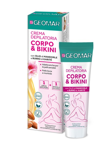 Geomar - Depileeriv keha- ja bikiinikreem mandliõli ja sheavõiga 150ml