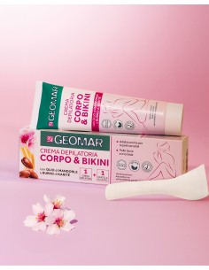 Geomar - Depileeriv keha- ja bikiinikreem mandliõli ja sheavõiga 150ml 2