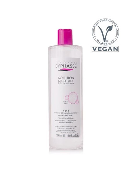 Byphasse - Näotoonik mitsellaarvesi 500ml