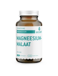 Ecosh Life Magneesiummalaat – energia, lihaste ja närvisüsteemi tugi