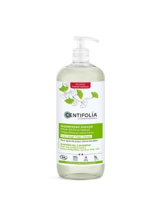 Centifolia - 2in1 šampoon-dušigeel Ginkgo Biloba leheekstrakti ja aloe veraga, 1L