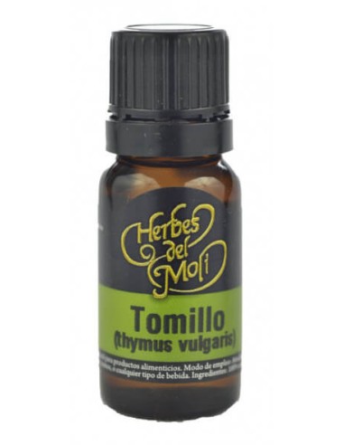 Herbes del Moli Tüümiani eeterlik õli 10ml – hingamisteede ja naha tugi