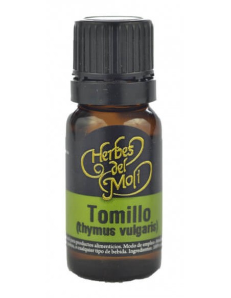 Herbes del Moli Tüümiani eeterlik õli 10ml – hingamisteede ja naha tugi