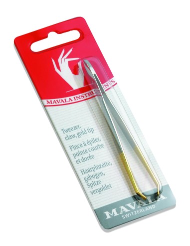 Mavala - Viltuste eriti peente kullatud otstega pintsetid