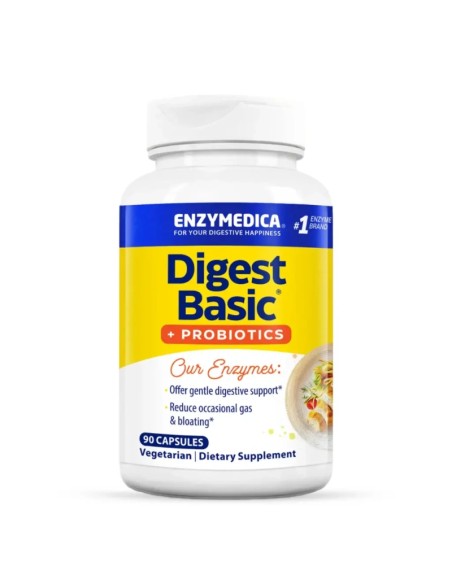 Enzymedica - Digest Basic + Probiotics, Seedeensüümid probiootikumidega 90 kapslit