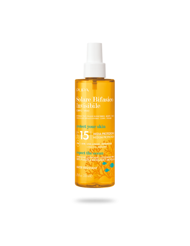 Pupa Invisible Two-Phase SPF 15 päevitussprei 200 ml