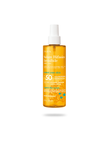 Pupa Invisible Two-Phase SPF 50 kahefaasiline päevitussprei 200 ml