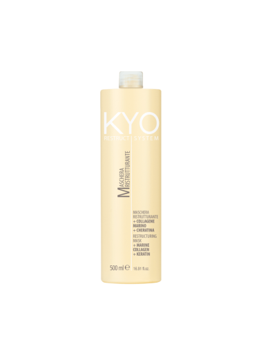 KYO RISTRUTTURANTE MASK - Juukseid taastav mask keratiini ja kollageeniga töödeldud või kuivadele juustele 500 ml