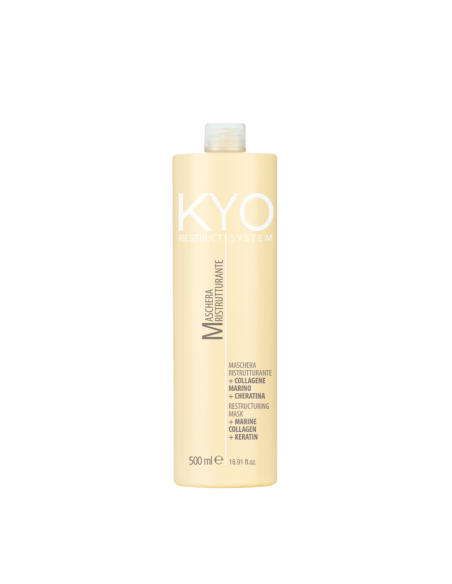 KYO RISTRUTTURANTE MASK - Juukseid taastav mask keratiini ja kollageeniga töödeldud või kuivadele juustele 500 ml