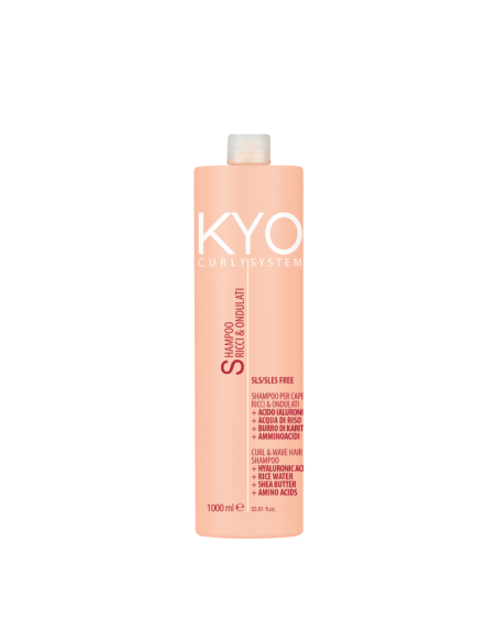 KYO CURLY lokkis juuste šampoon 1000ml