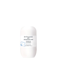 Byphasse - Rulldeodorant 48H "Cotton Flower" unisex 50ml 2