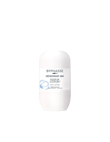 Byphasse - Rulldeodorant 48H "Cotton Flower" unisex 50ml - 2,75€
