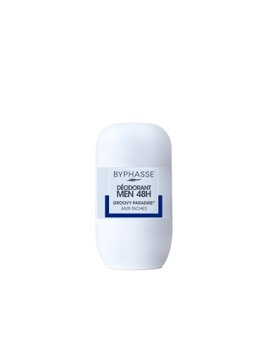 Byphasse - Rulldeodorant 48H meestele "Groovy Paradise Blue" 50ml - 2,75€