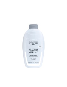 Byphasse - Dušigeel-šampoon 2in1 "Urban Swing White" meestele 600ml 2