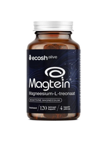 Ecosh Life - Magtein® Magneesium-L-treonaat, 120 kapslit