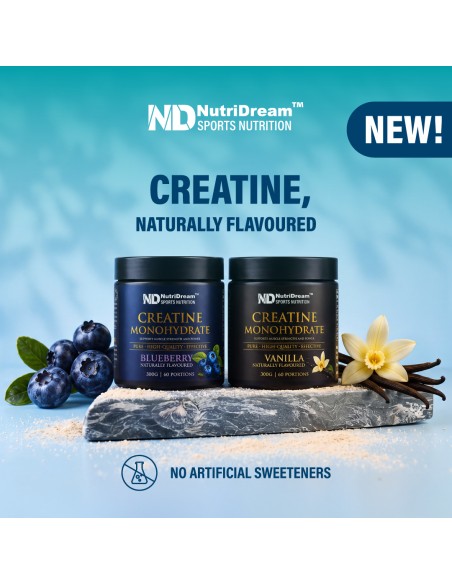 NutriDream - Kreatiin monohüdraat, vanillimaitseline 300g