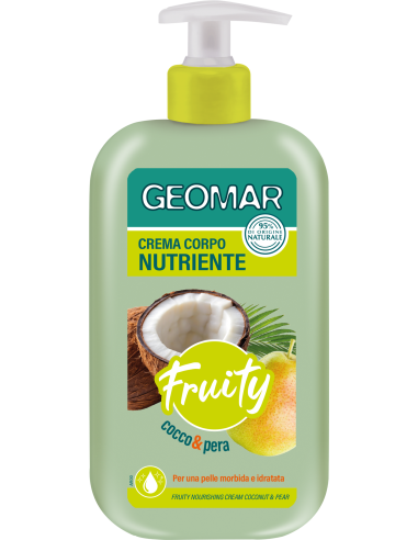 Geomar - Fruity kookose ja pirni toitev kehakreem, 500 ml