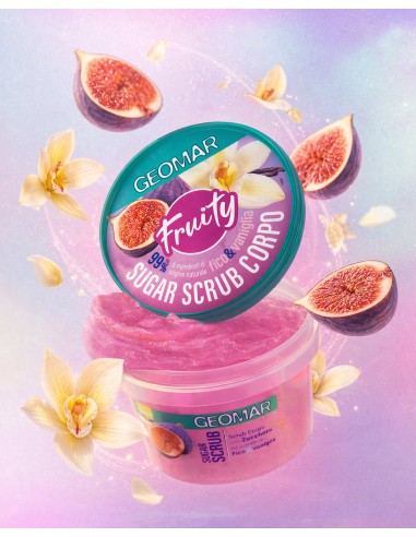 Geomar Fruity viigimarja ja vanilje suhkrukoorija kehale, 300 g