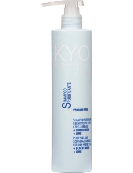 KYO - Puhastav šampoon rasusele peanahale 500 ml