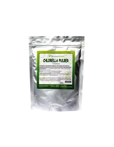 Tervisetoode - Klorella pulber 200g
