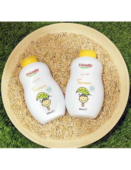 Friendly Organic - Beebišampoon kaeraga 400ml