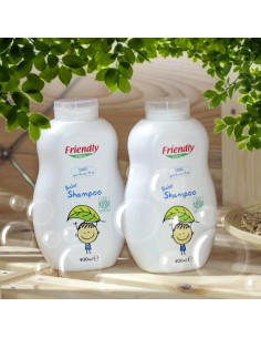 Friendly Organic - Parfüümivaba šampoon beebidele 400ml 2
