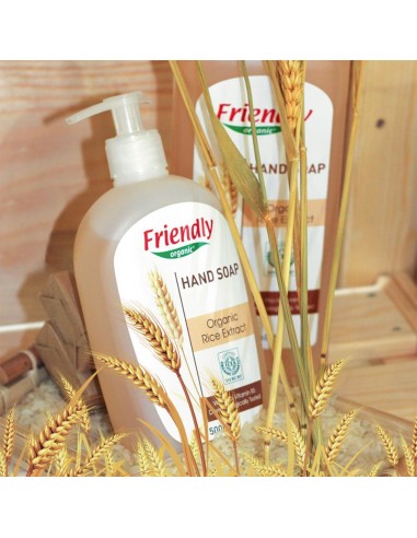 Friendly Organic - Vedelseep riisikliiekstraktiga 500ml