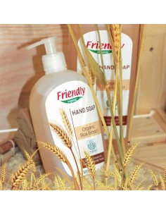 Friendly Organic - Riisiekstraktiga vedelseebi täitepudel 1000ml 2