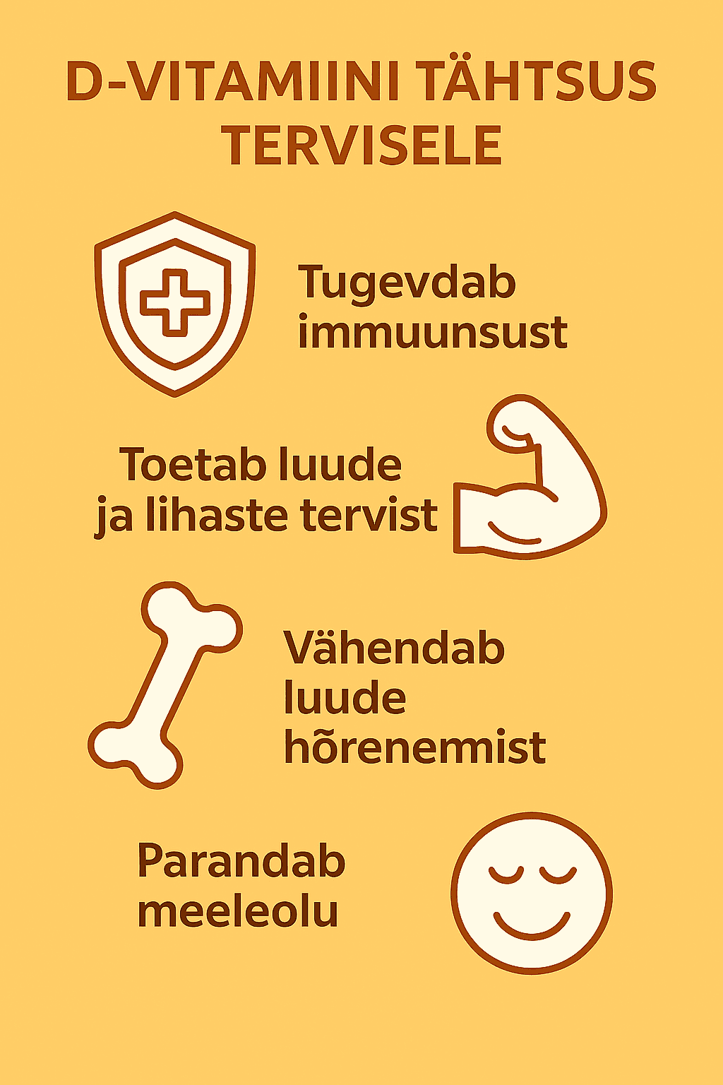 D-vitamiin tervisele